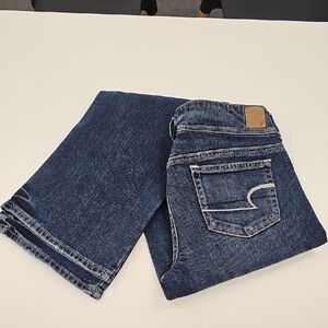 American Eagle Low Rise Slim Boot Stretch Jeans
